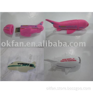 plane shape usb flash disk KF-U-31